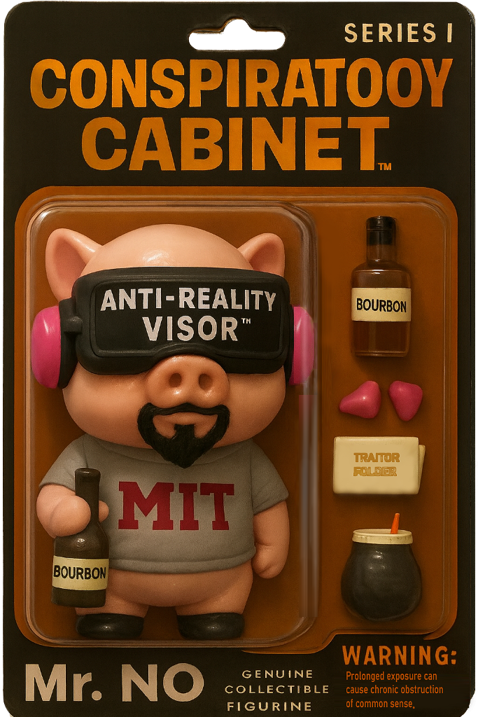 CONSPIRATOOY CABINET™ Series 1 – MR. NO